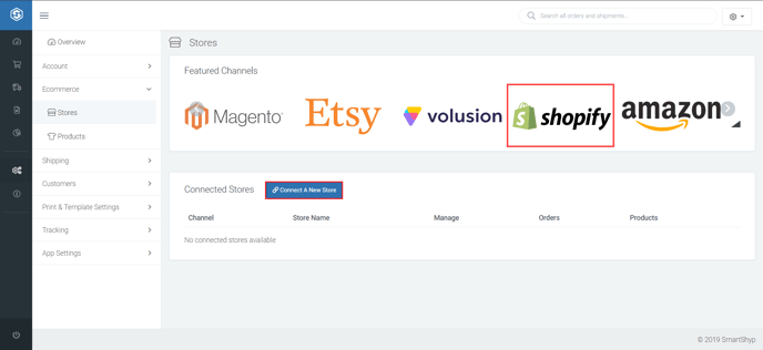 Integrate Shopify